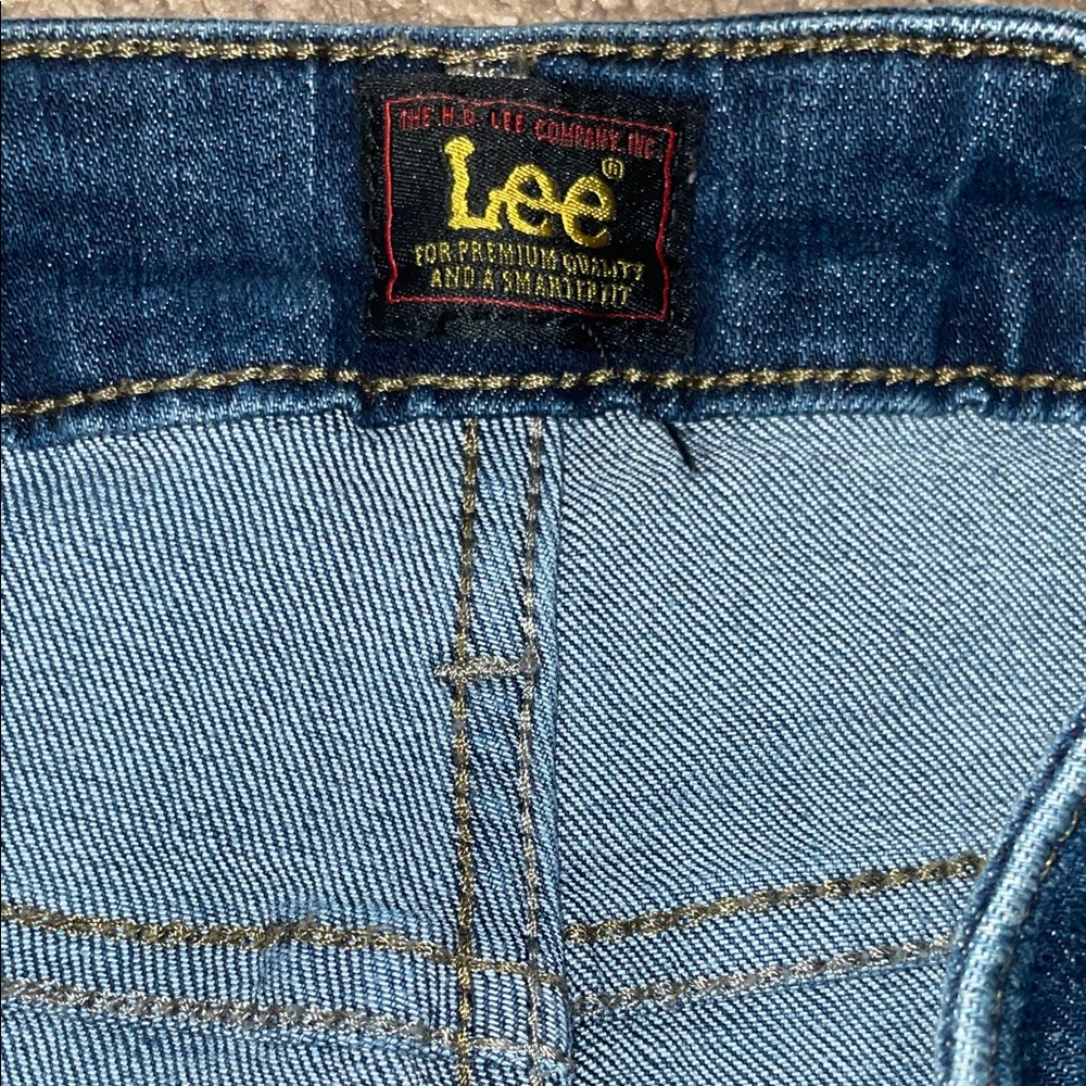 Lee Women's Dark Blue Boot Cut Jeans - Picture 2 of 3